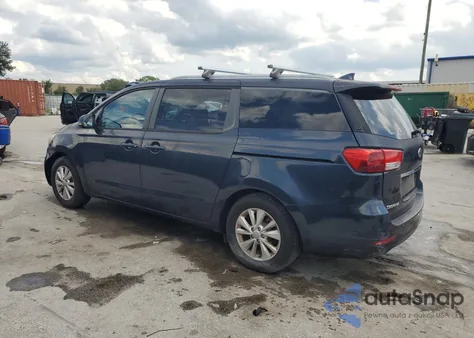 2016 Kia Sedona Lx z USA, uszkodzony, nr VIN KNDMB5C10G6162053